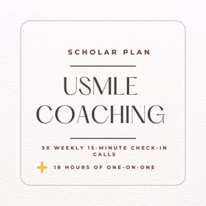 Scholar Plan | USMLE Coaching