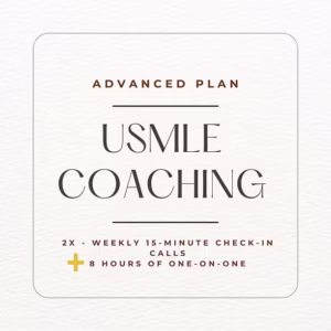 Advanced Plan | USMLE Coaching