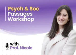 Psych & Soc Passages Workshop with Nicole